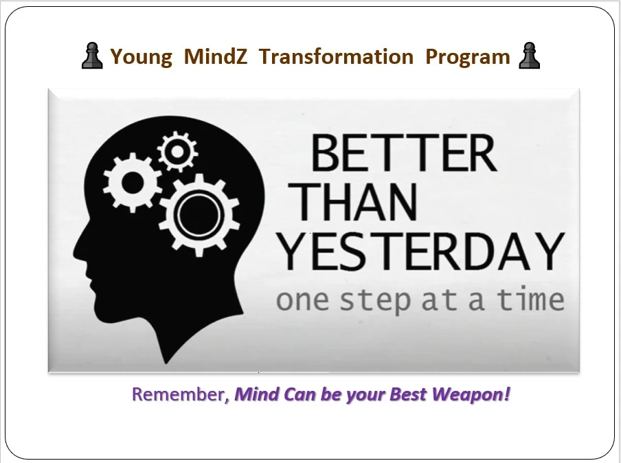 Better than yesterday — one step at a time