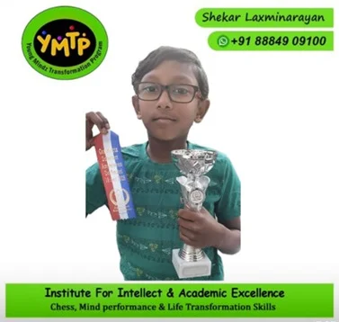 A confident young learner at YMTP